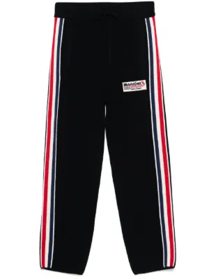 Palm Angels x Moncler x Palm Angels ワイドパンツ | ブラック