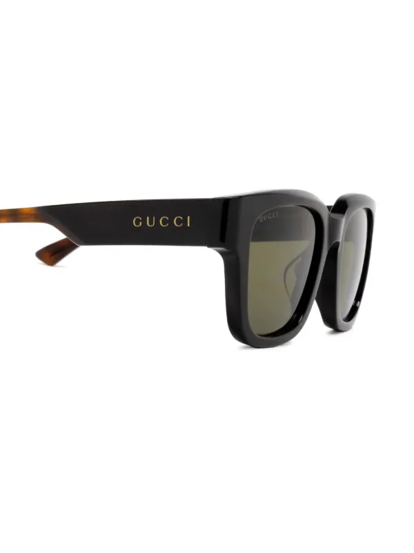 GUCCI スクエアサングラス ブラウン スクエア サングラスブラウン | GUCCI公式