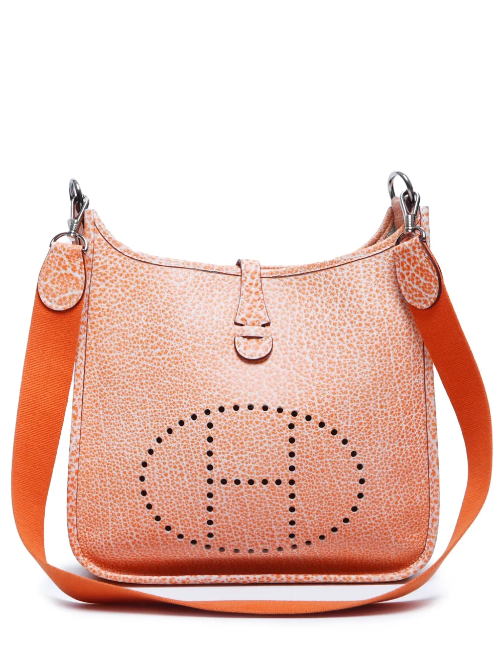 Hermes Pre Owned Sac Porte Epaule Evelyne PM 2002 Orange FARFETCH FR