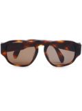 CHANEL Pre-Owned CC sunglasses - Brown