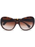 CHANEL Pre-Owned CC sunglasses - Brown