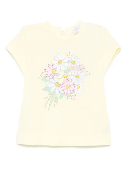 Monnalisa playera con estampado floral