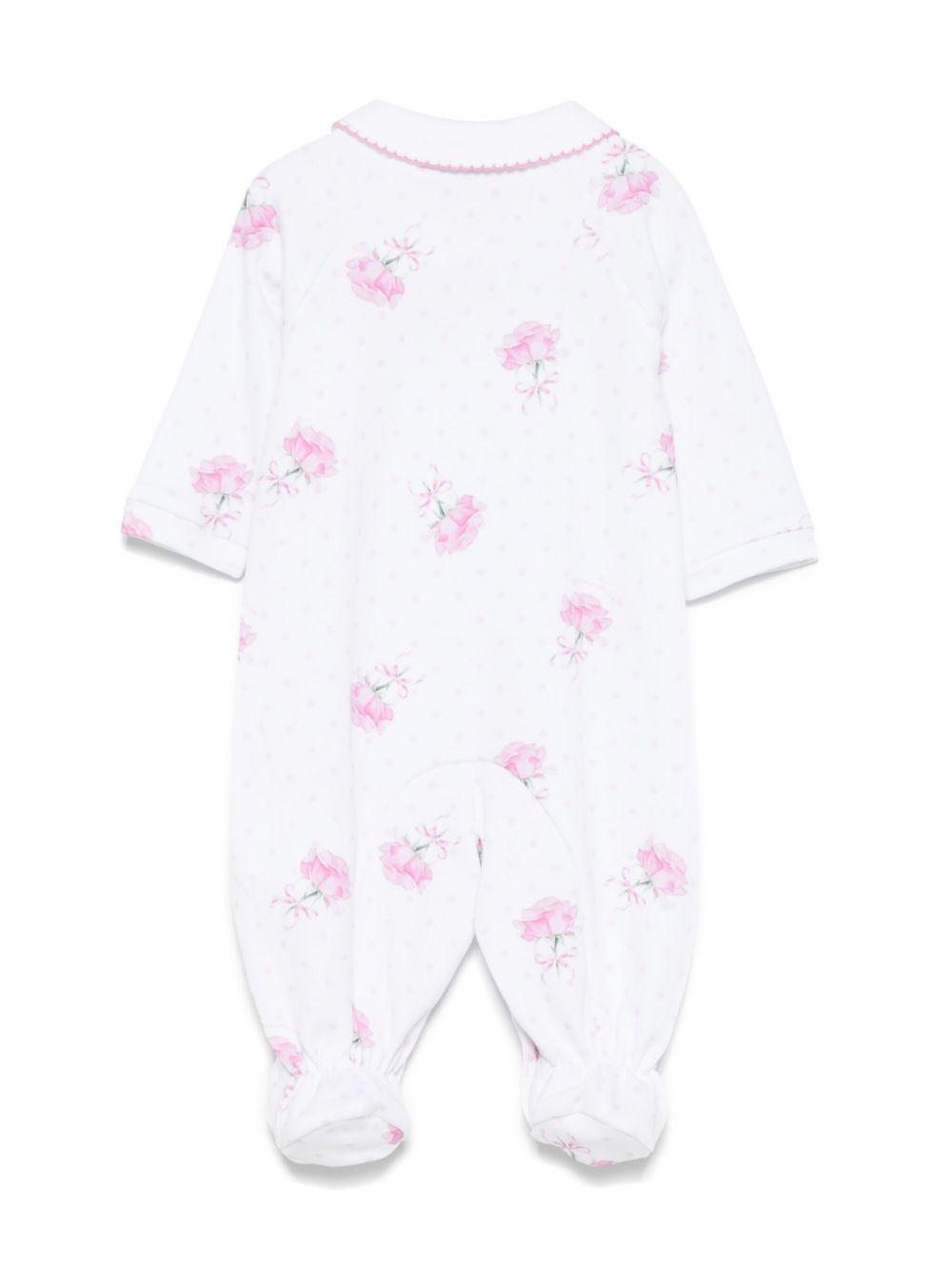 Monnalisa Pyjama met stippen - Wit