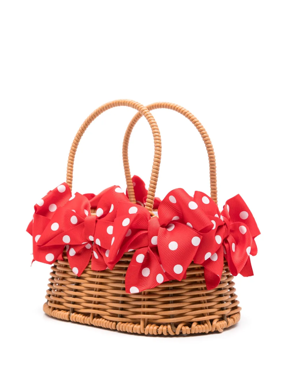 Monnalisa Shopper met strik - Rood