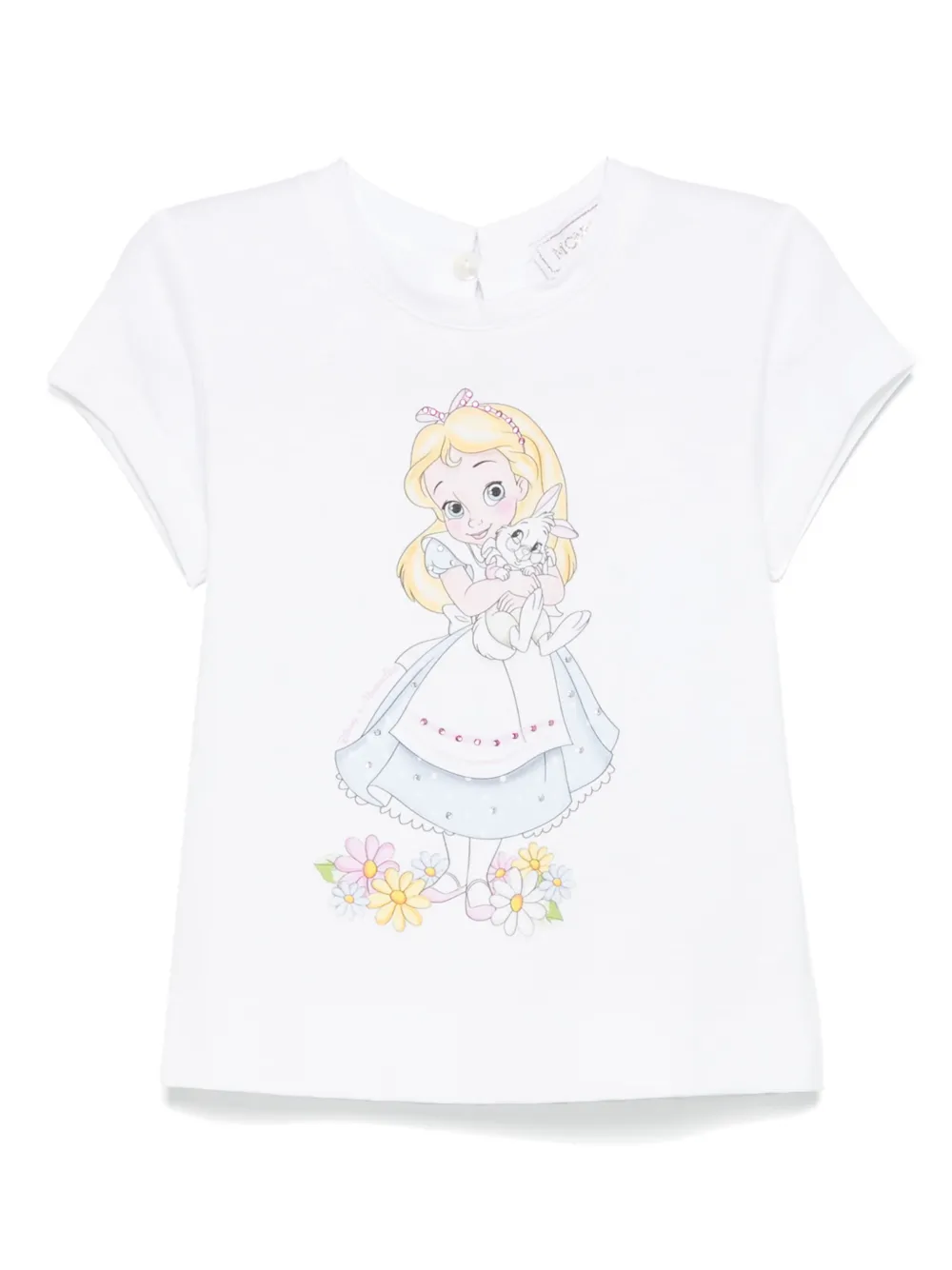 Monnalisa T-shirt met print Wit