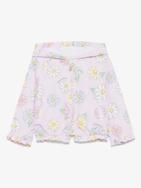 Monnalisa floral-print jacket