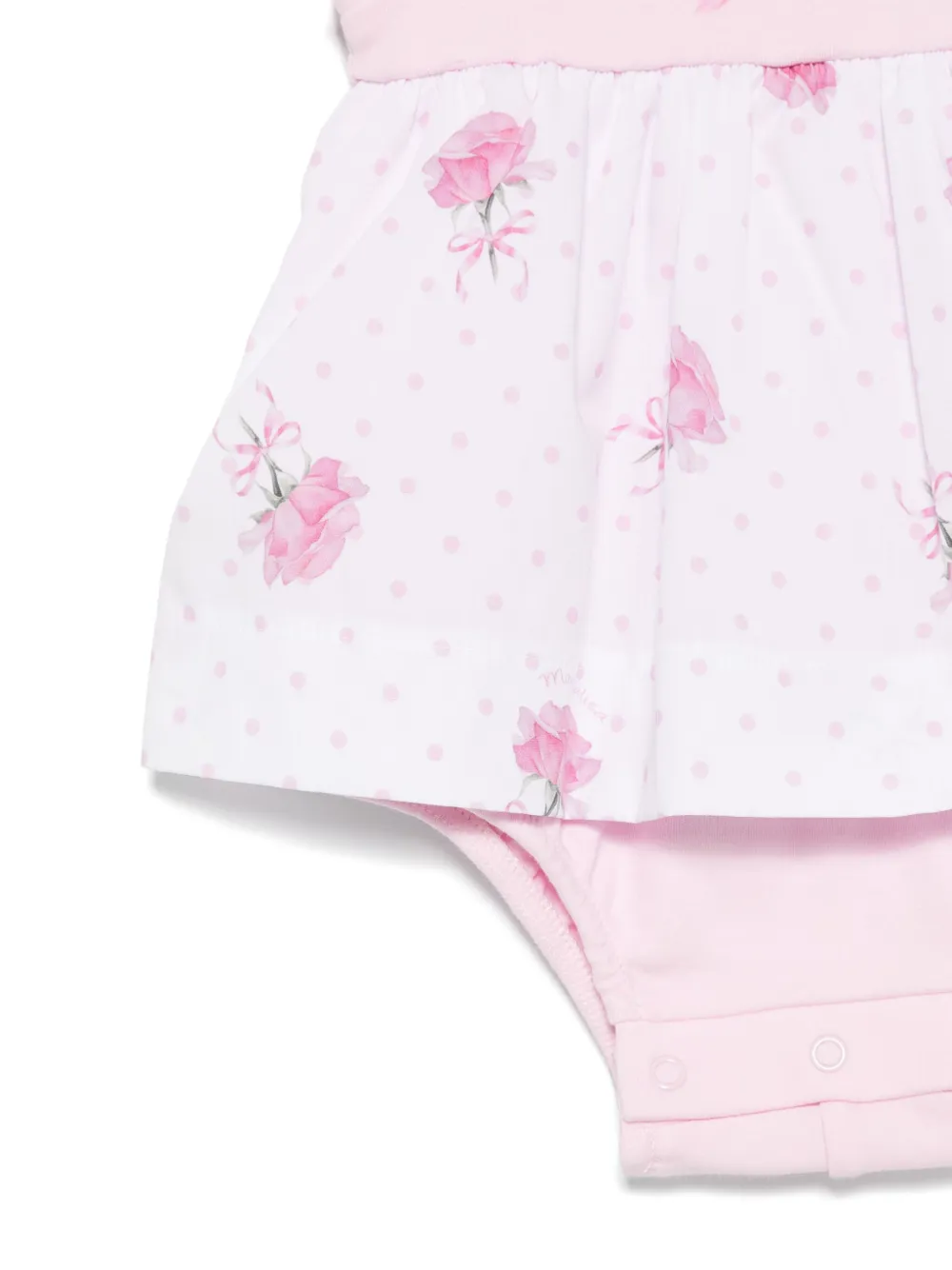 Monnalisa Jurk met rozenprint