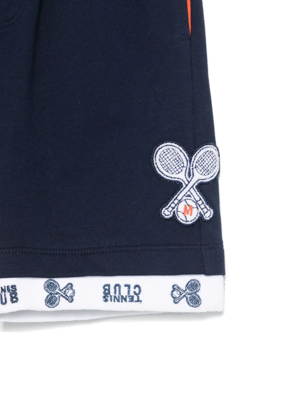 Monnalisa Shorts met patch Blauw