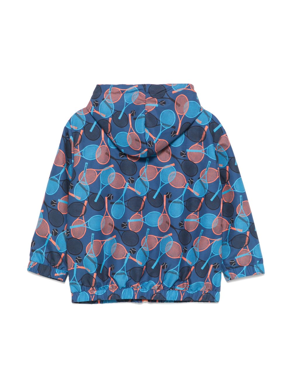 Monnalisa graphic-print jacket - Blauw