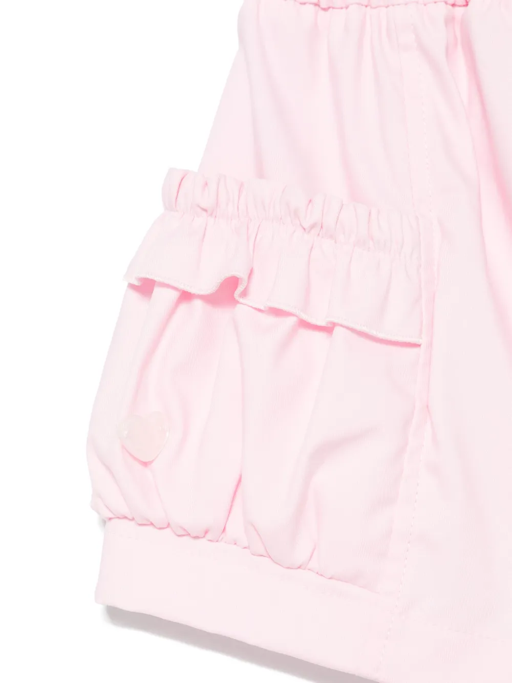 Monnalisa Shorts met ruches afwerking Roze