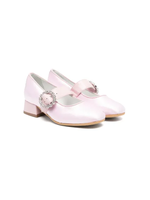 Monnalisa satin ballet flats