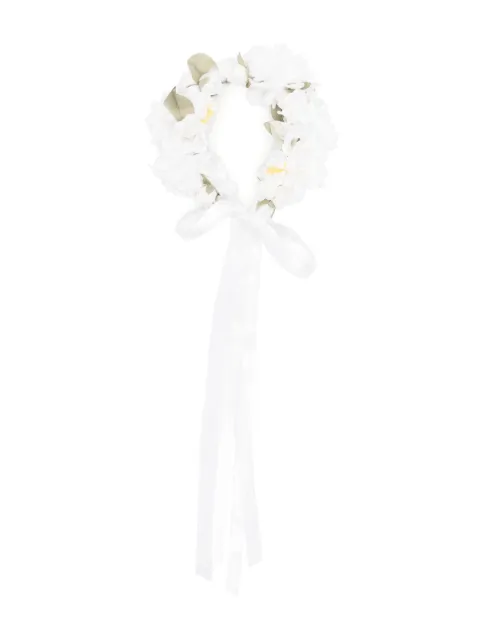 Monnalisa floral-appliqué crown