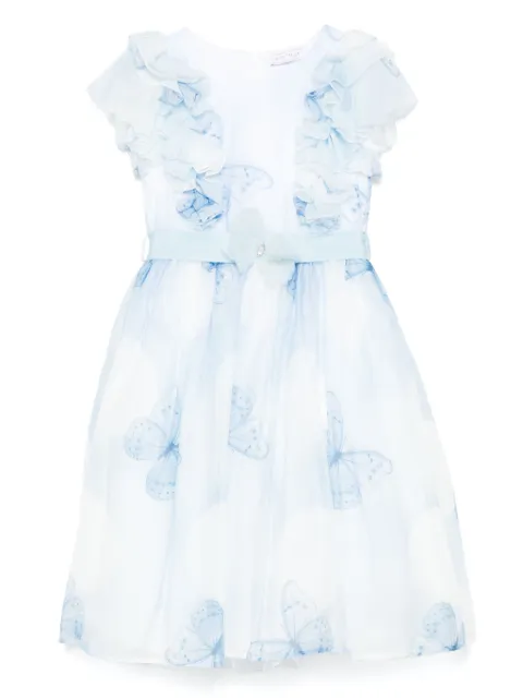 Monnalisa vestido con mariposas estampadas