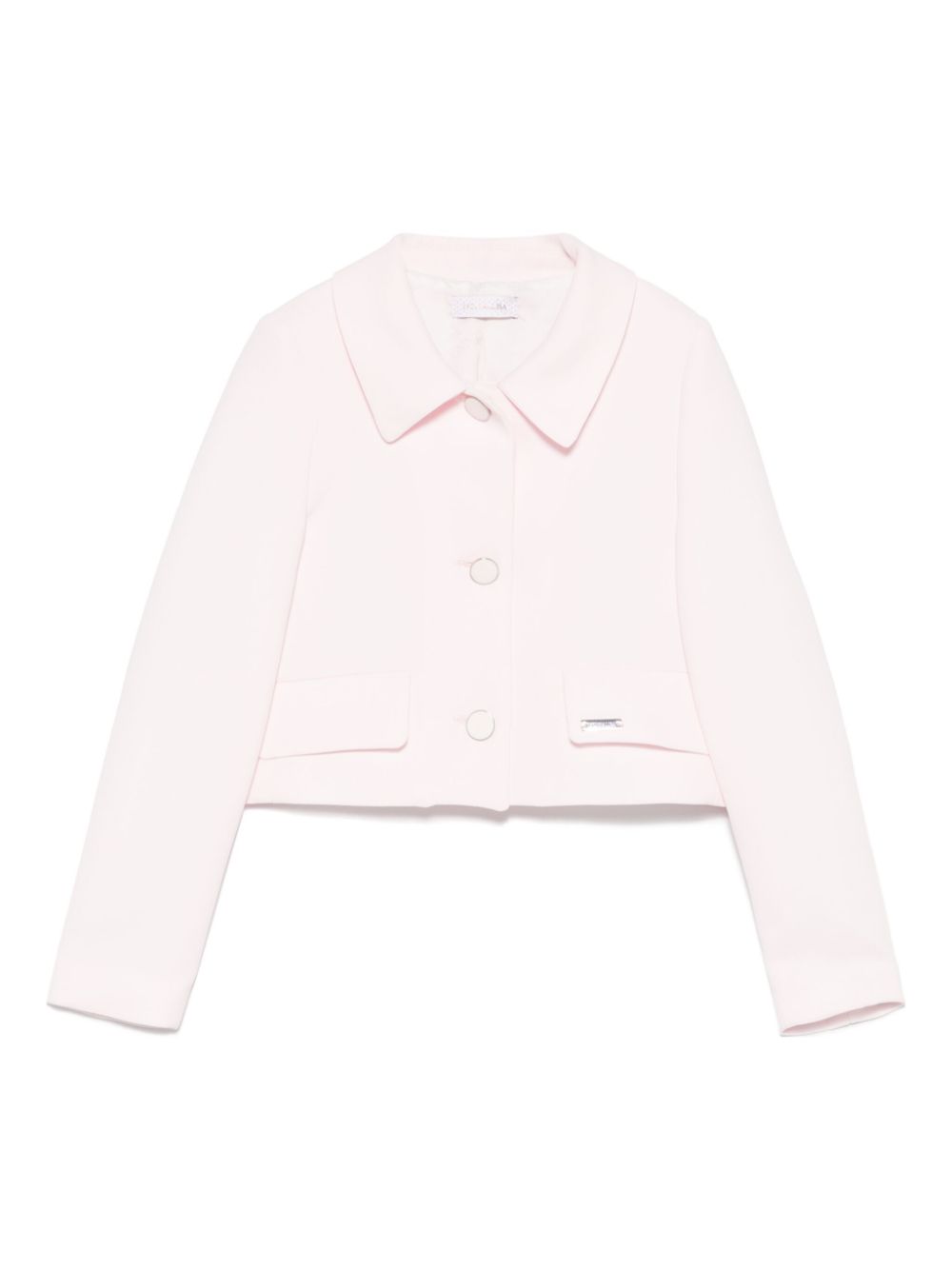 Monnalisa cropped blazer - Pink