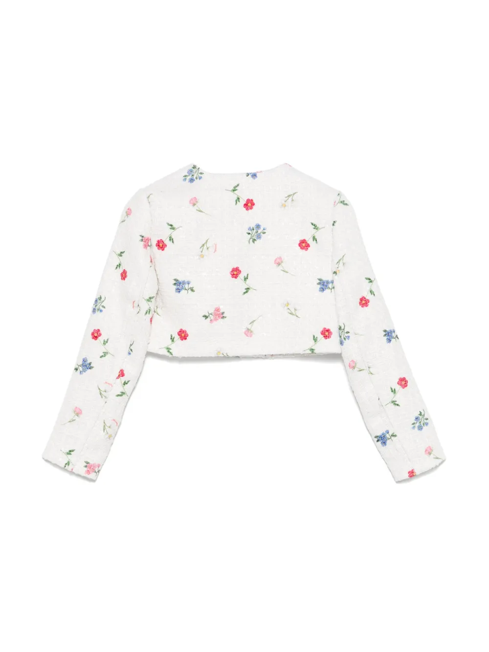 Monnalisa floral-print jacket | Girls Blazers | Image 2