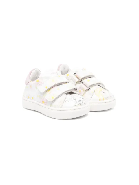 Monnalisa cartoon-print sneakers