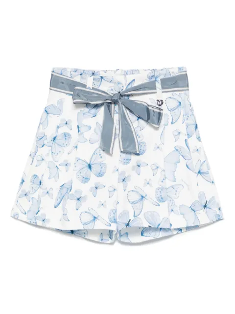 Monnalisa butterfly-print shorts