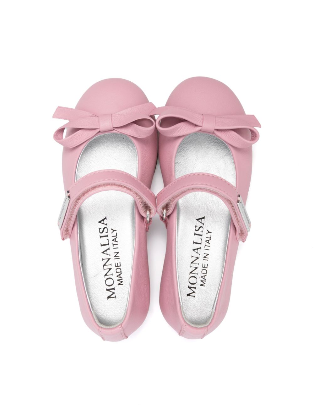 Monnalisa Ballerina's met strikdetail Roze