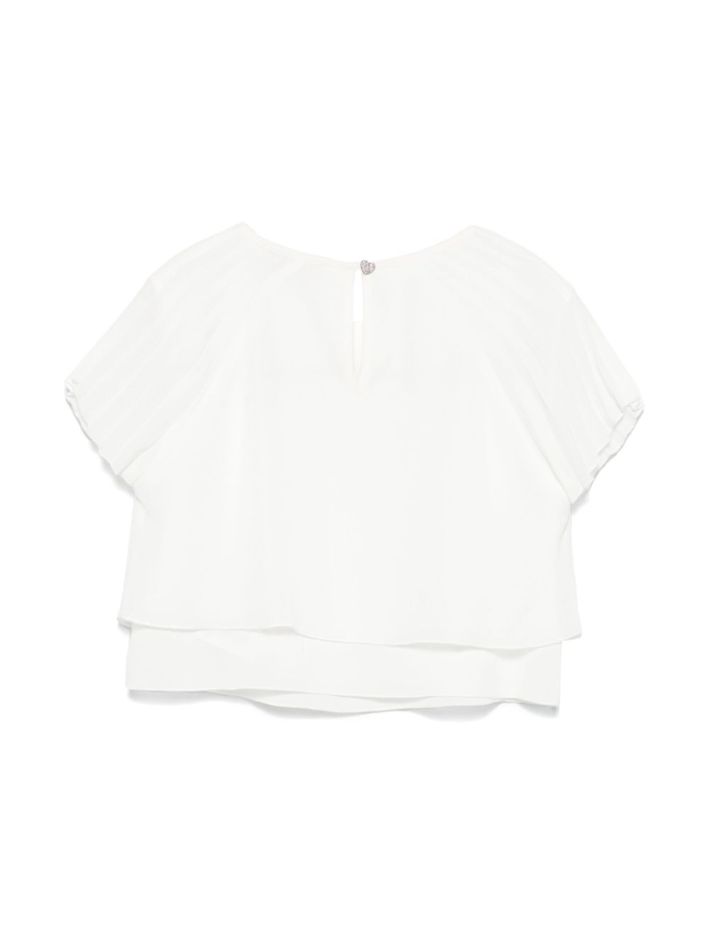 Monnalisa Crêpe shirt - Wit