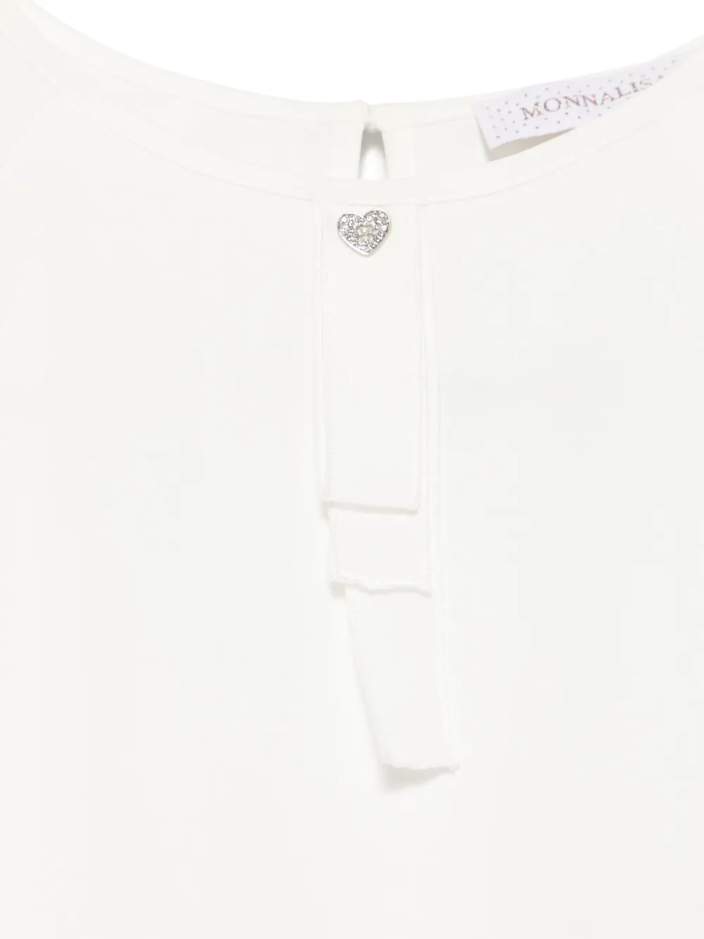 Monnalisa Crêpe shirt Wit