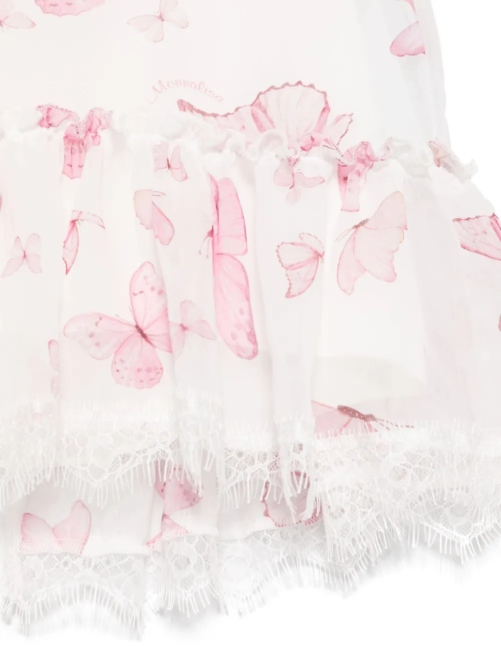 Monnalisa Shirt met print Wit