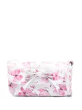 Monnalisa butterfly-print cross body bag - White