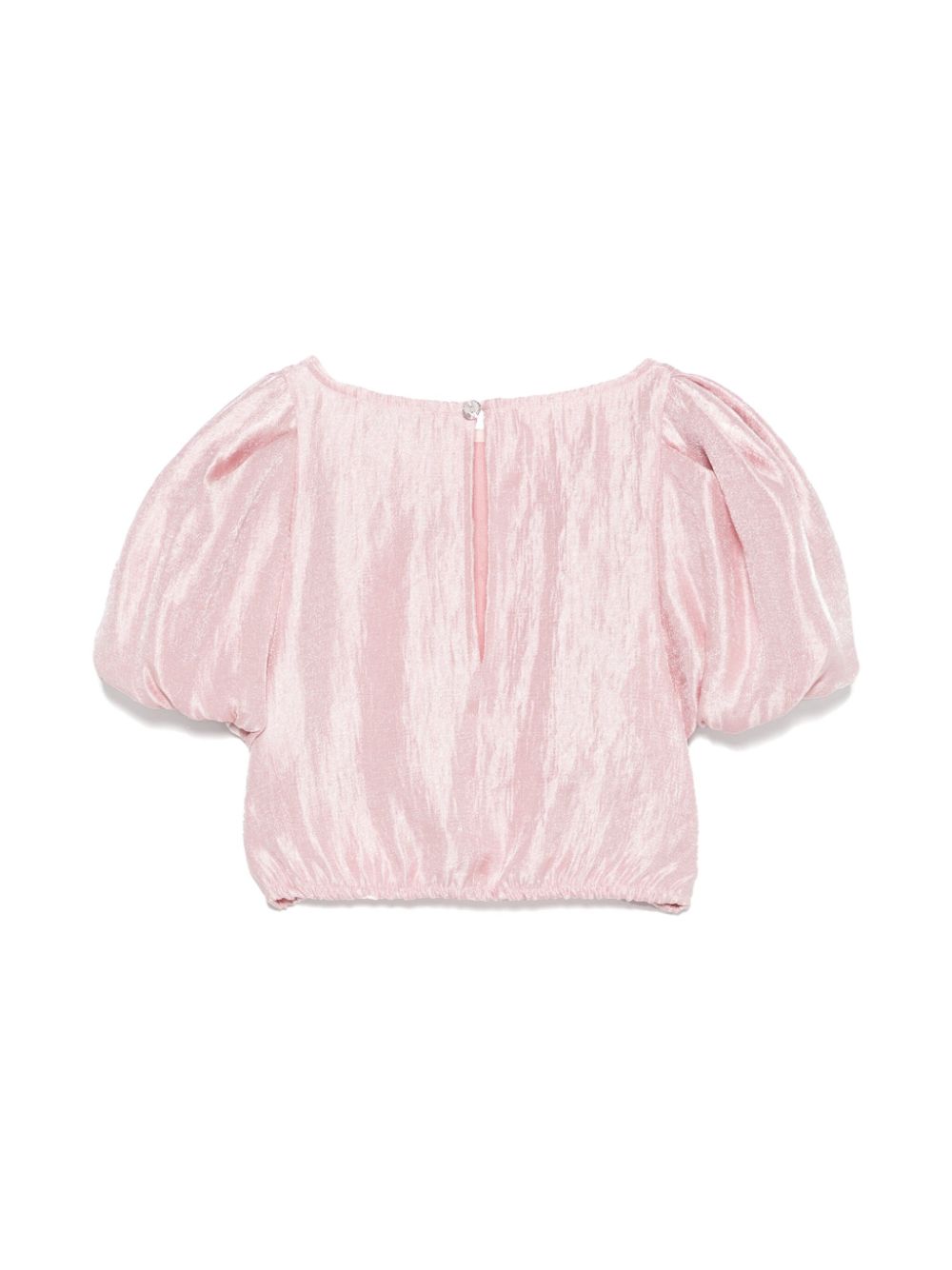 Monnalisa Shirt met metallic effect - Roze