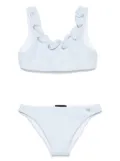Monnalisa decorative-stitching bikini - Blue