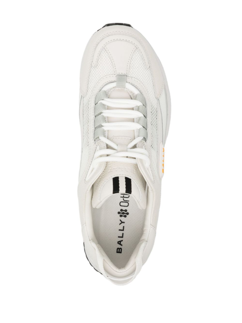 Bally Sneakers met logo-applicatie Wit