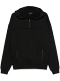 HUGO half-zip hoodie - Black