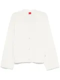 HUGO V-neck cardigan - White