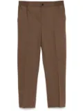HUGO elasticated-waistband trousers - Brown