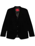 HUGO velvet blazer - Black