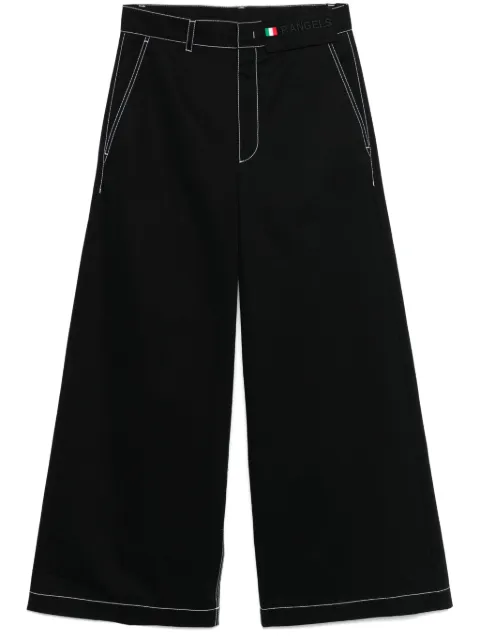 Palm Angels x Moncler pantalones anchos con parche del logo