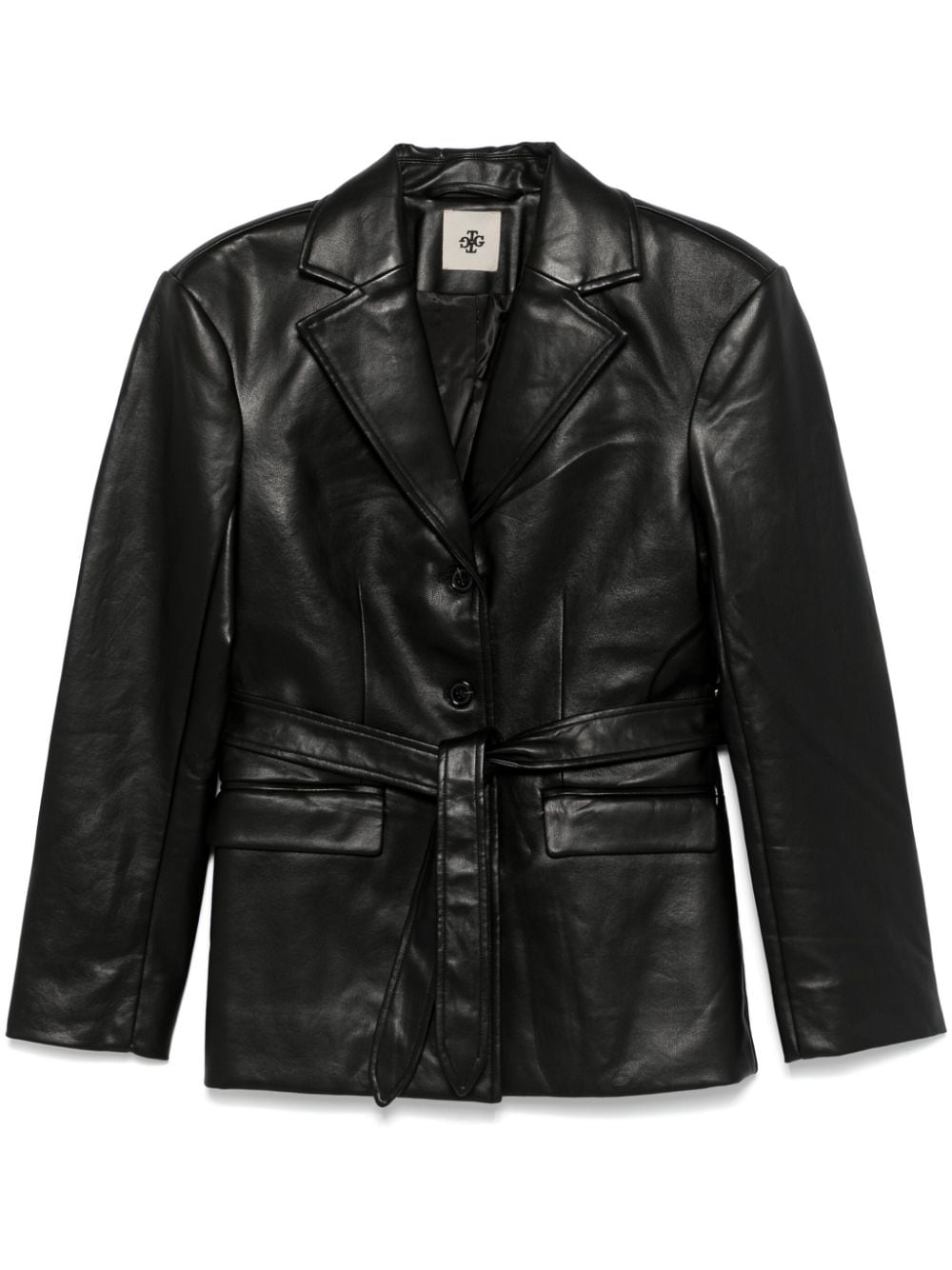 The Garment Brooklyn belted jacket - Nero