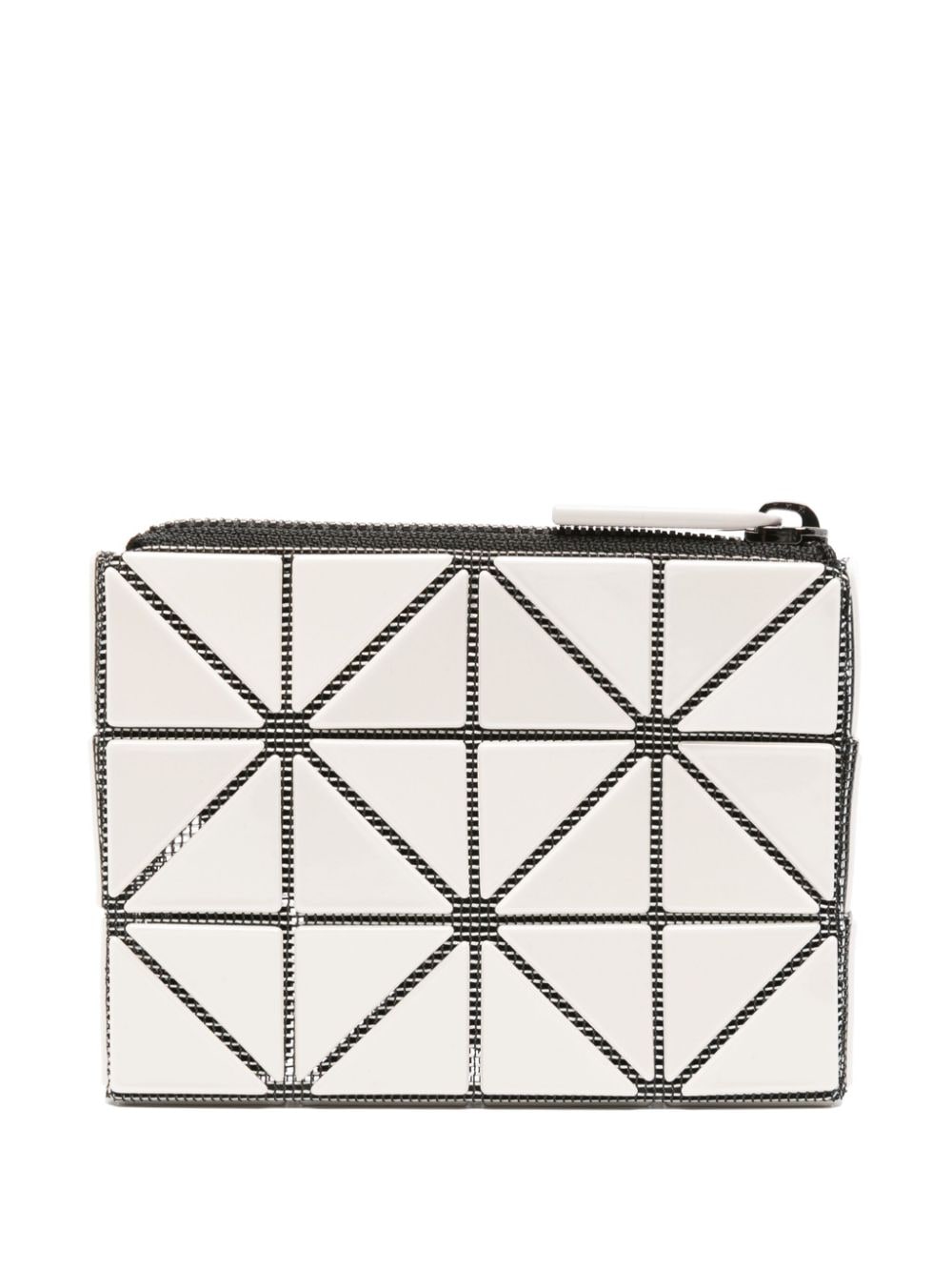 Shop Bao Bao Issey Miyake Cassette Wallet In White