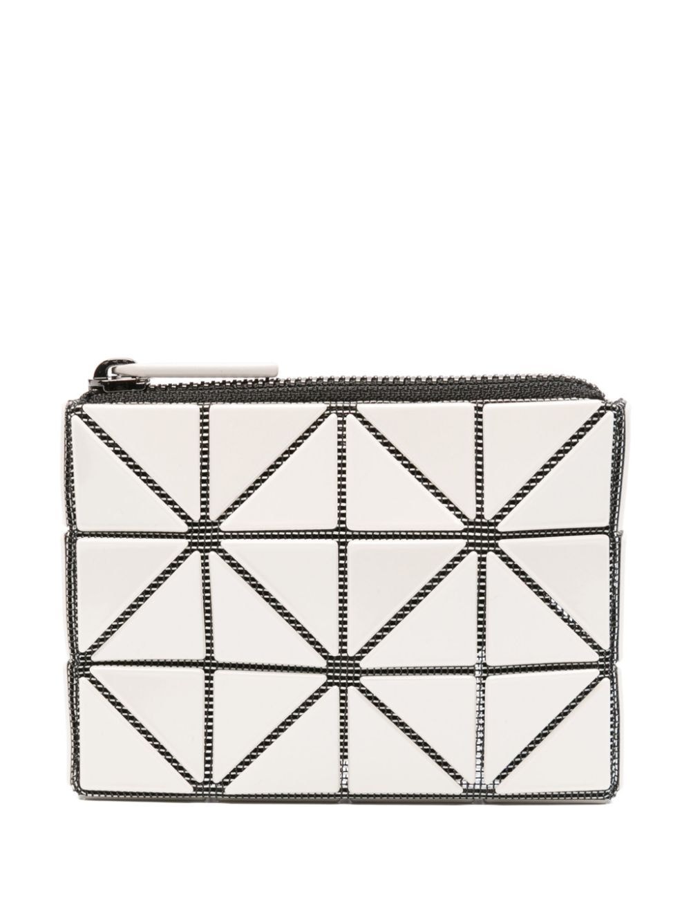 Shop Bao Bao Issey Miyake Cassette Wallet In White