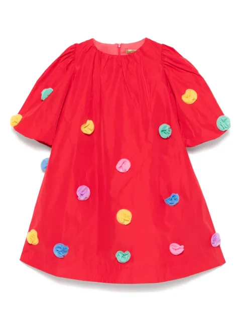 Stella McCartney Kids floral tulle-inserts dress
