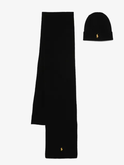 Polo Ralph Lauren Polo Pony-motif scarf set