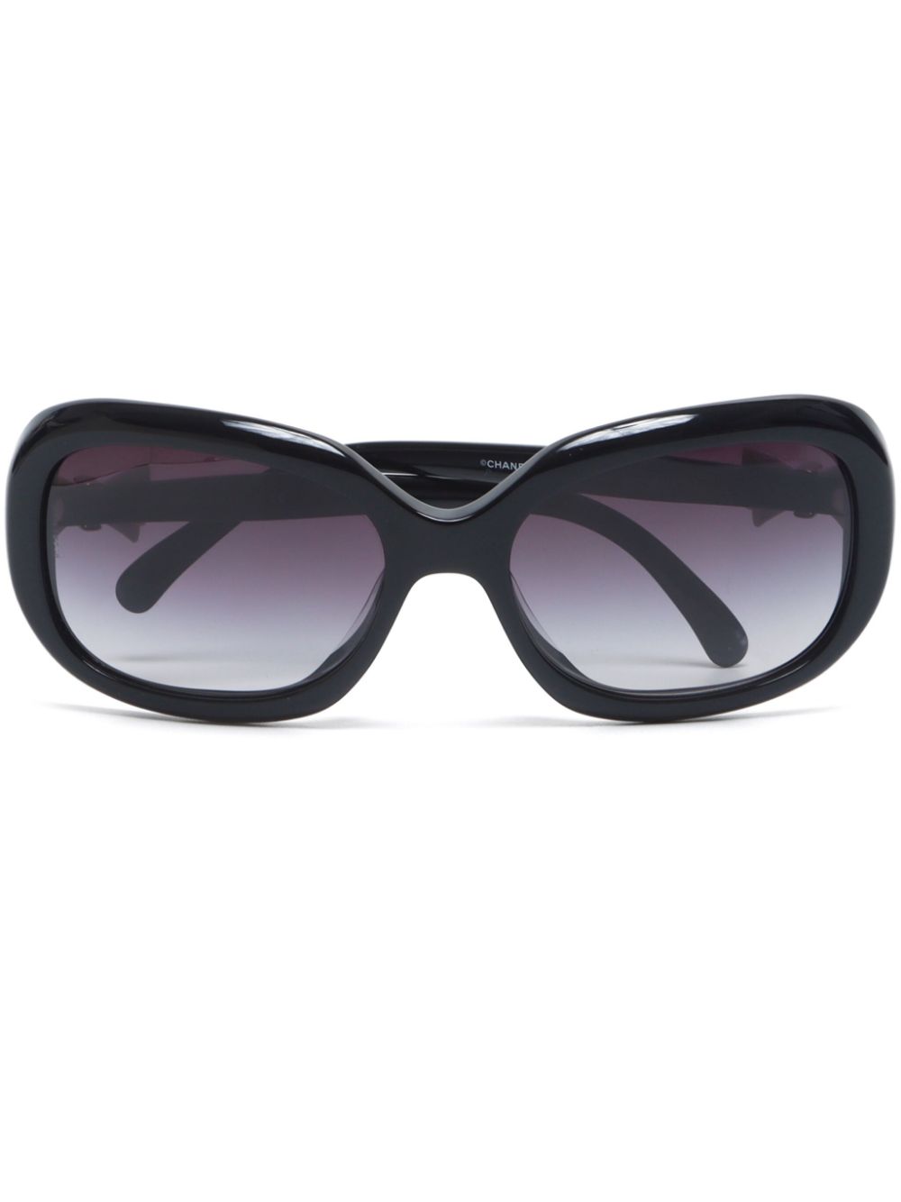 Chanel sunglasses with white bow hotsell