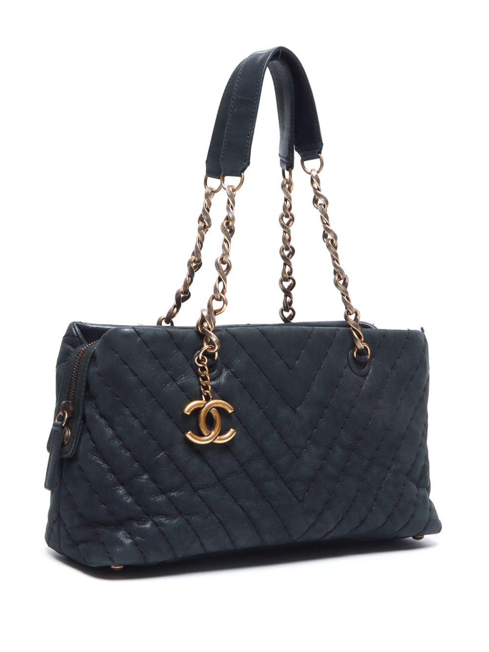 CHANEL 2011 V-stitch handbag Women