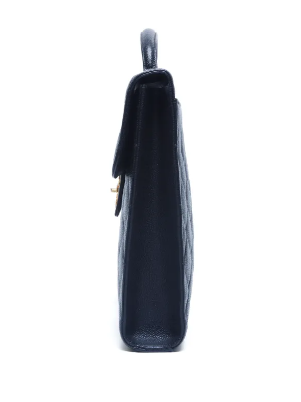 CHANEL Pre-Owned 1997-1999 キルティング ビジネスバッグ