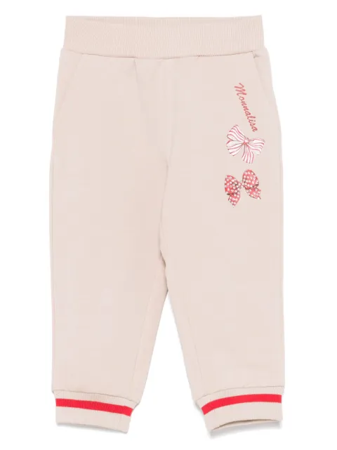 Monnalisa pants con moño estampado