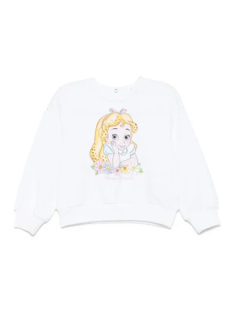 Monnalisa x Disney cartoon-print sweatshirt