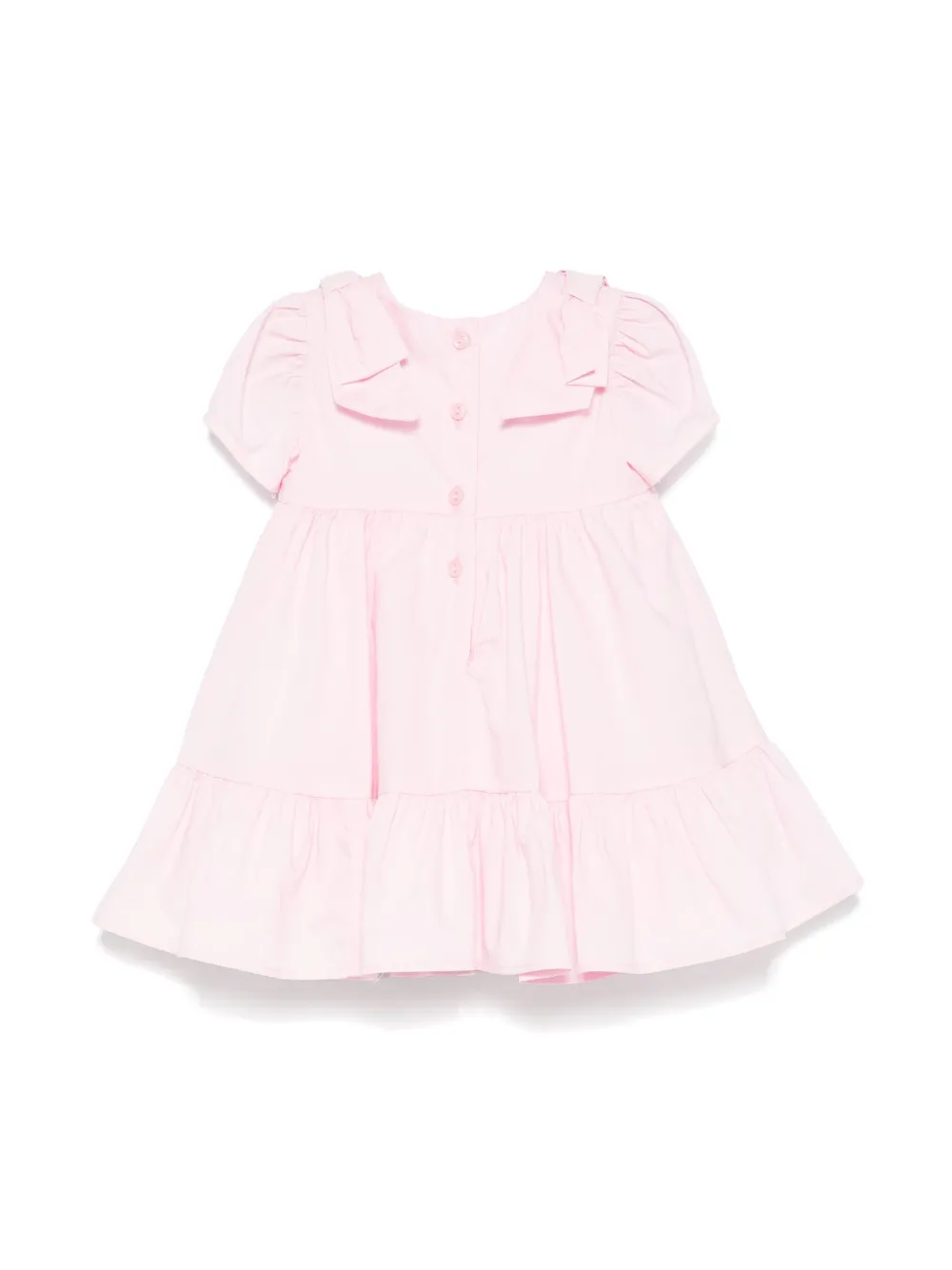 Monnalisa Jurk met strikdetail - Roze