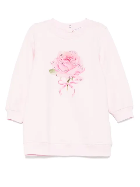 Monnalisa платье с принтом