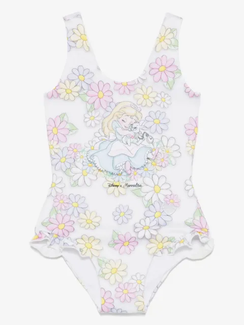 Monnalisa x Disney Alice in Wonderland baddräkt