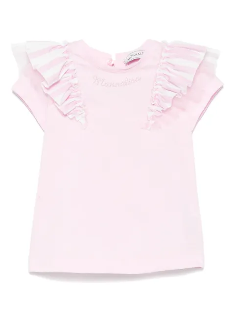 Monnalisa playera con volantes