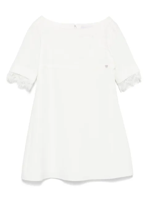 Monnalisa lace-detail dress