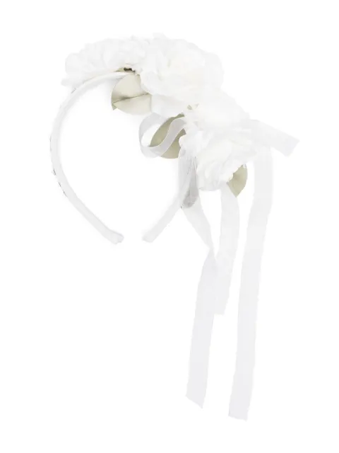 Monnalisa floral-appliqué hairband